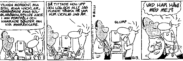 Man blir konstig när man blir pappa.